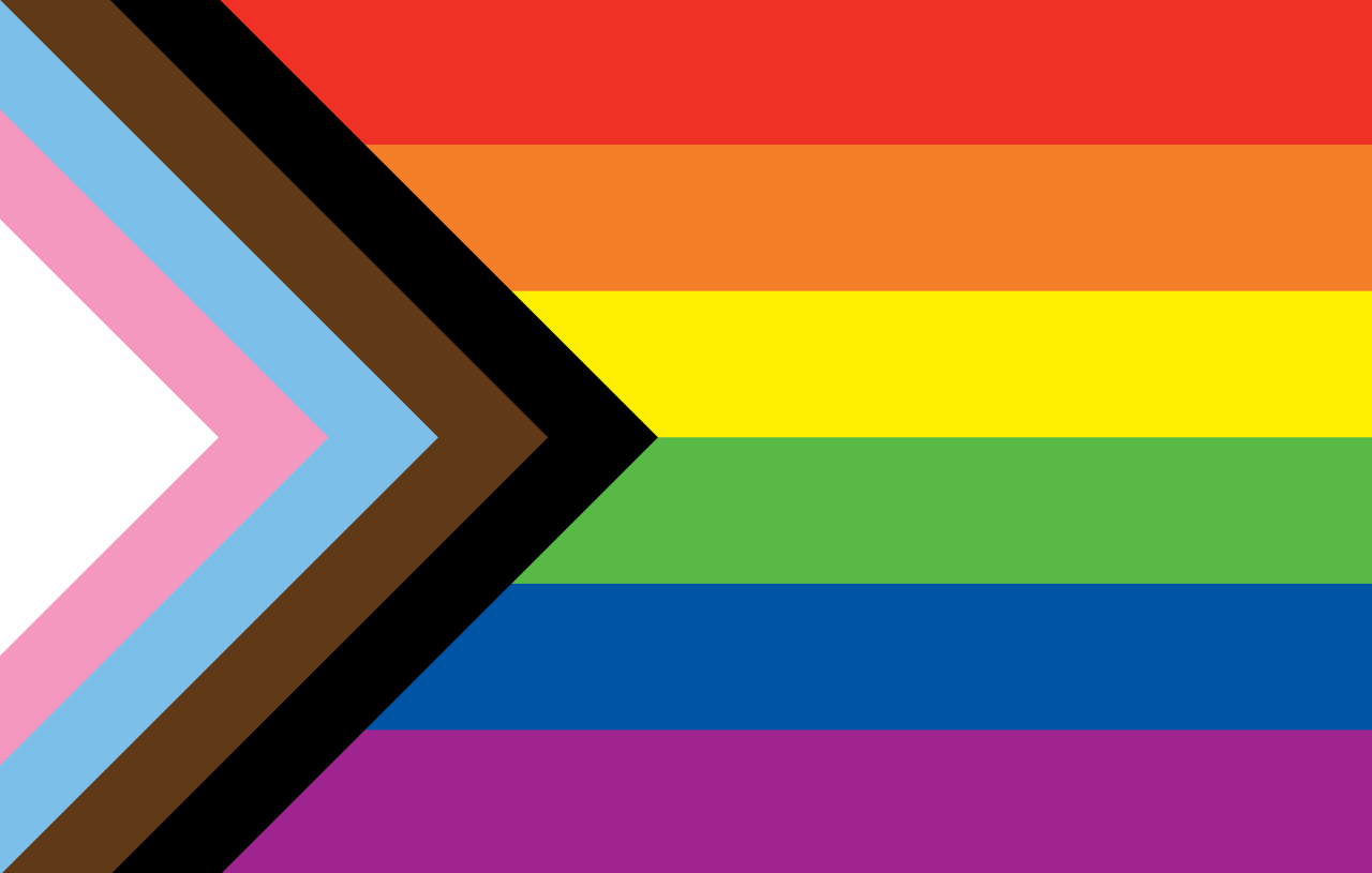 progressive pride flag